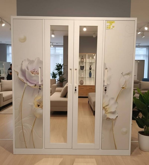 Bedroom Closet "White Rose"