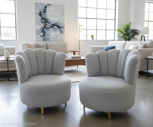Floral Chair Set "Lets Talk"