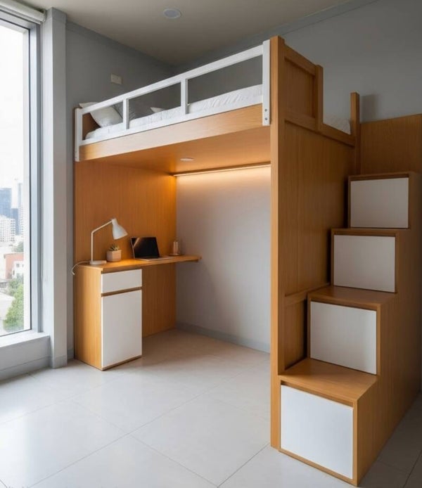 Bunkbed with Stairway "Simply"