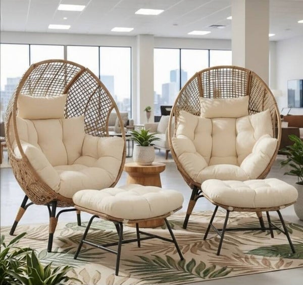 Rattan Patio Set "Twins"