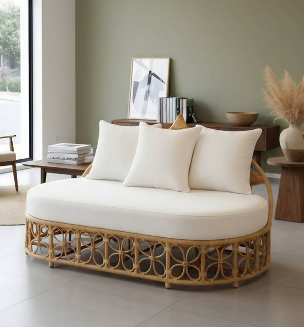 Rattan Patio Loveseat "Island"