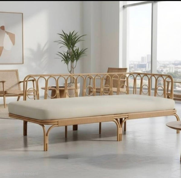 Rattan Guest Bed
