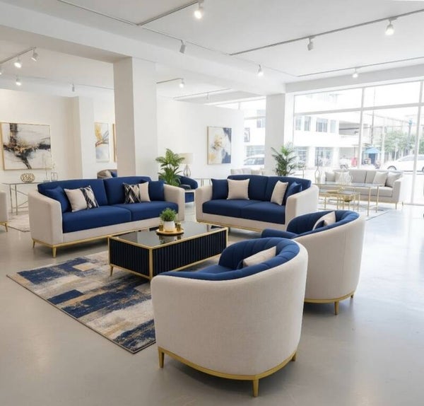 Livingroom Set "Blue Lagoon"