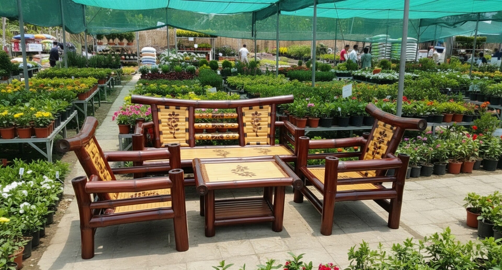 Bamboo Garden Set "Everlast"