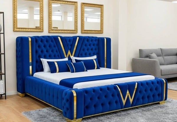 Kingsized/Queensized Bed "Double You"