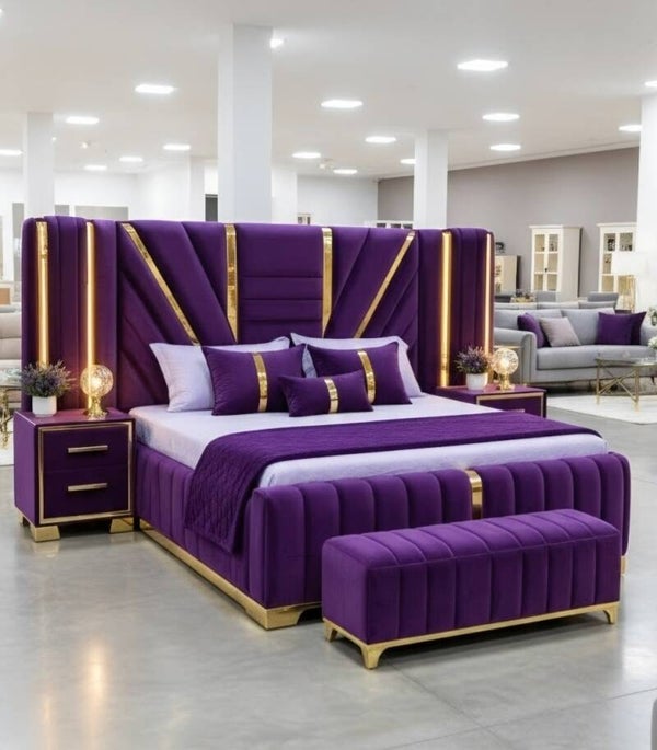 Kingsized/Queensized Bed Set "Amazing Grace"