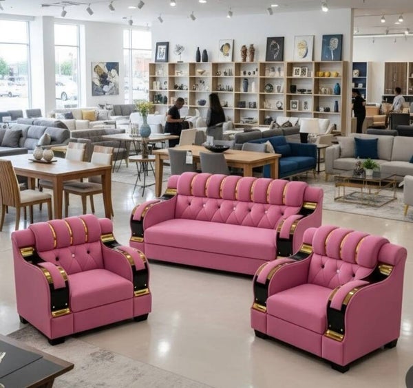 Leather Couch Set "Colors"