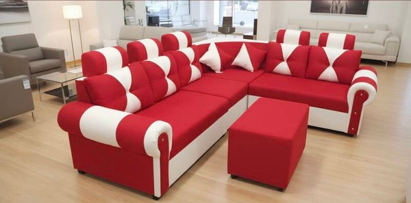 Sectional with center piece