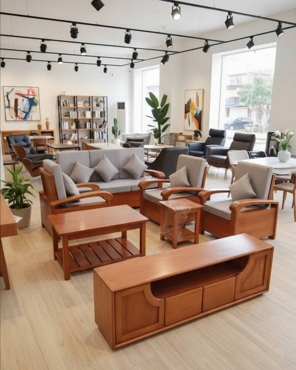 Livingroom Set 6 pc "Craftsman"