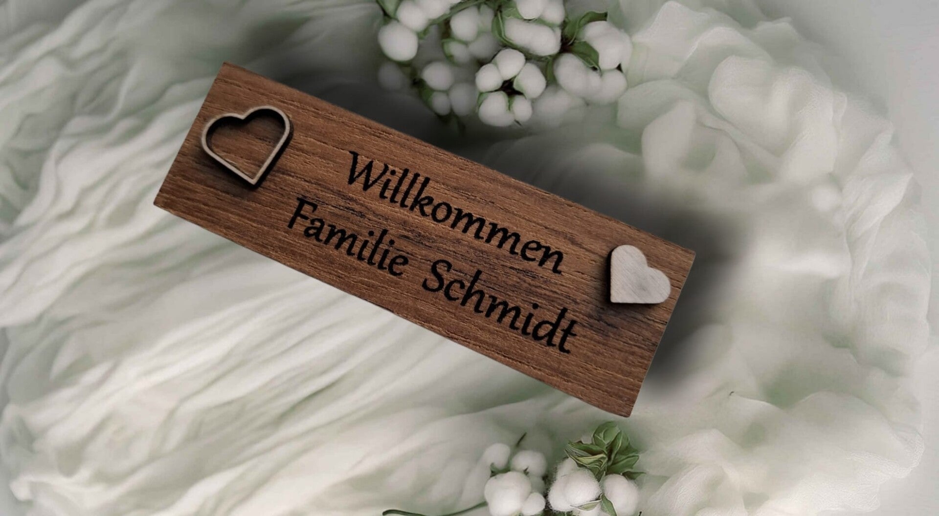 Tür oder Klingelschild Hochzeitsdekoration