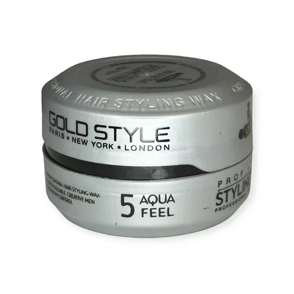 Gold Style Haar Wax Nummer 5 AQUA FEEL Graijs