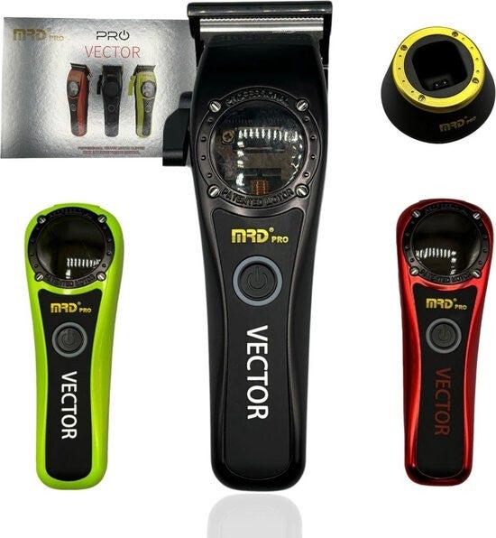 MRD® Pro Vector Professional Tondeuse Clipper - Kapper Tondeuse - Professional Tondeuse - Mannen Tondeuse