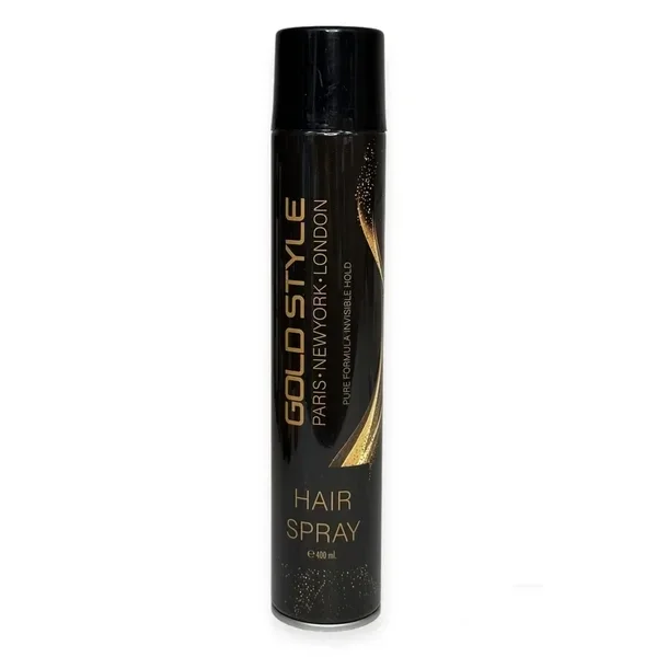 Gold Style Haar Spray Zwart 400 ML
