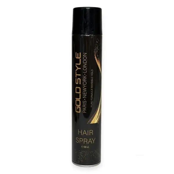 Gold Style Haar Spray Zwart 400 ML