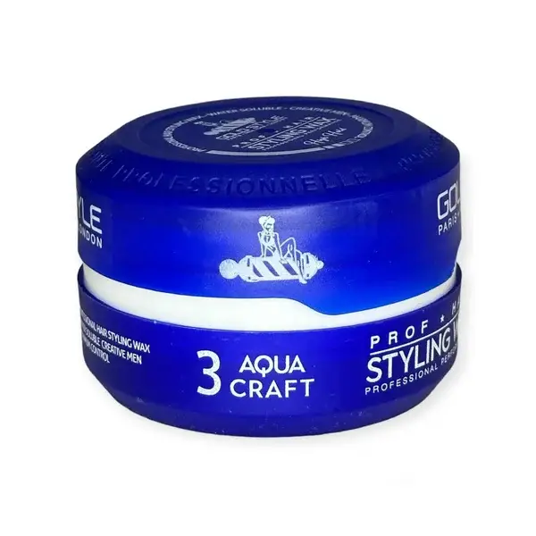 Gold Style Haar Wax Nummer 3 Aqua Craft Orange Blauw