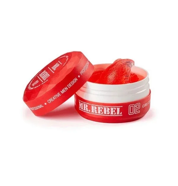 Mr.Rebel 02 Haar Wax Rood
