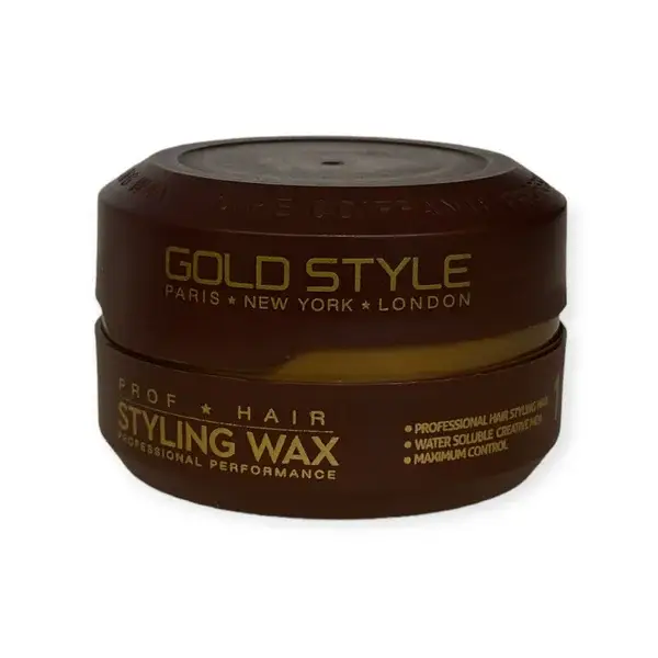 Gold Style Haar Wax Matte Look