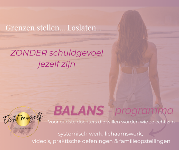 BALANS: ZIEL & VERBINDING – voor verdieping en verbinding vanuit je echte zijn