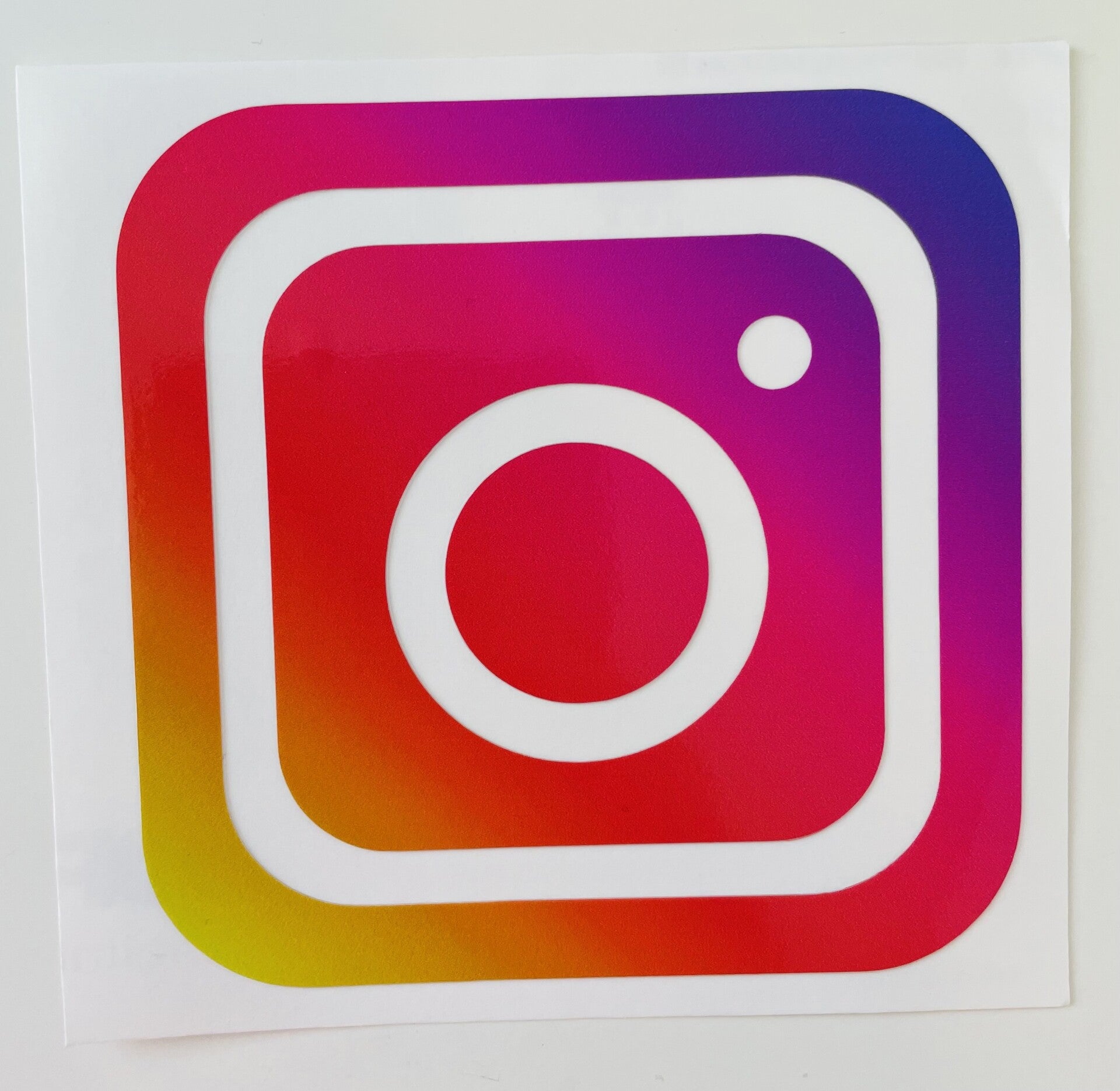 Insta Naam sticker 20 cm breed