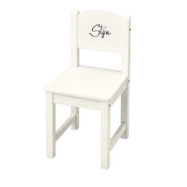 Naamsticker voor bijv kinderstoeltje