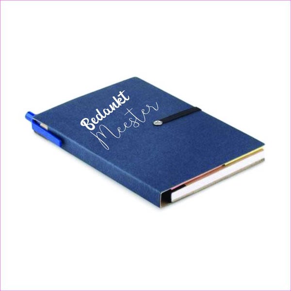 Notitie boekjes met pen