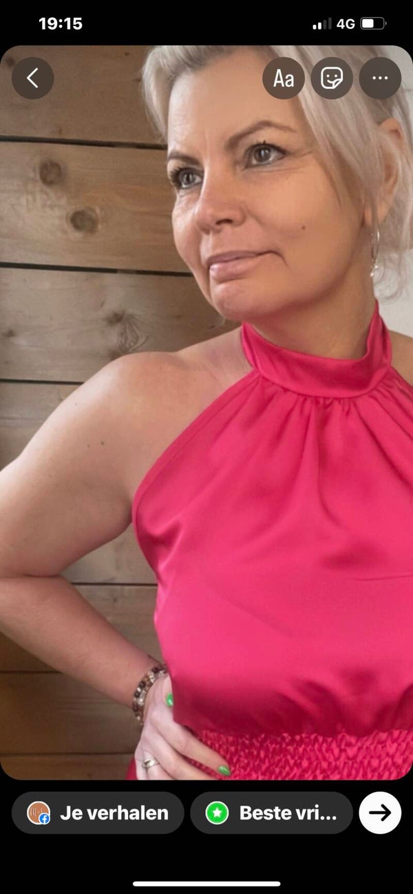 Satijnen summer dress 💕💕