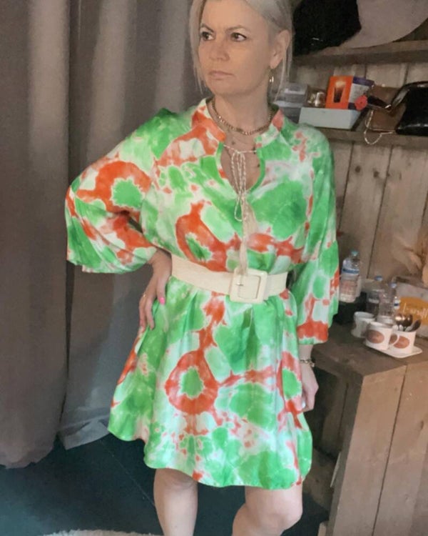 Zijde kleed in top kwaliteit !!💚💚