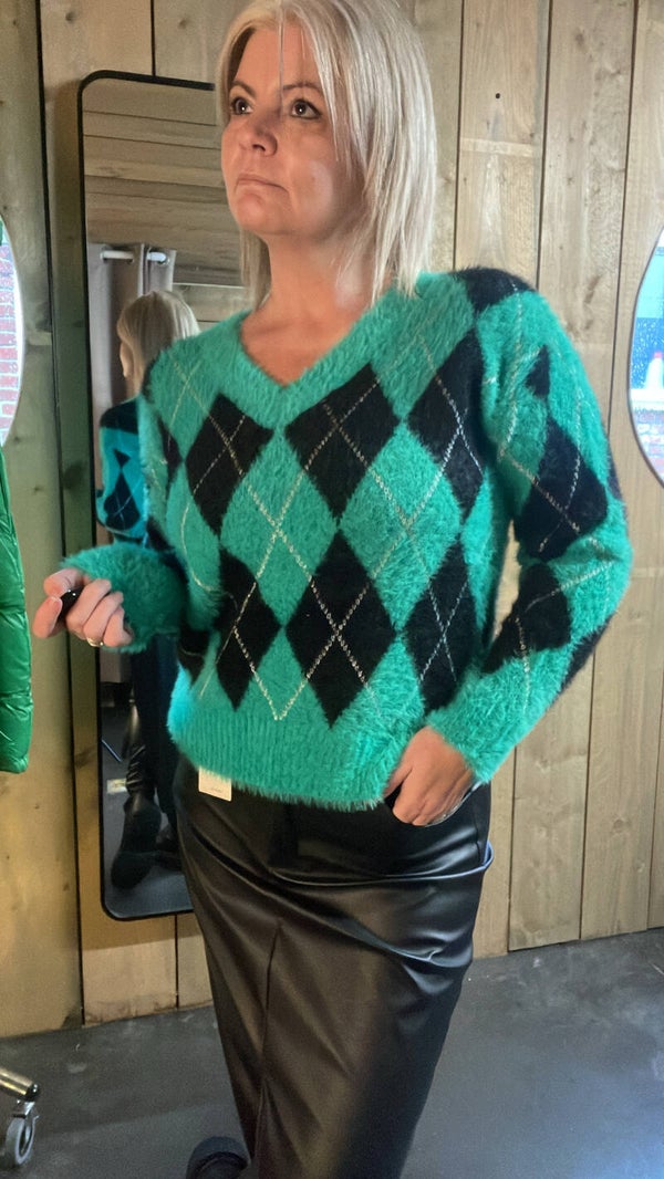 Zachte trui♠️🟩♠️