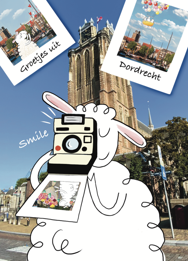 226 Dordrecht schapen kaart smile