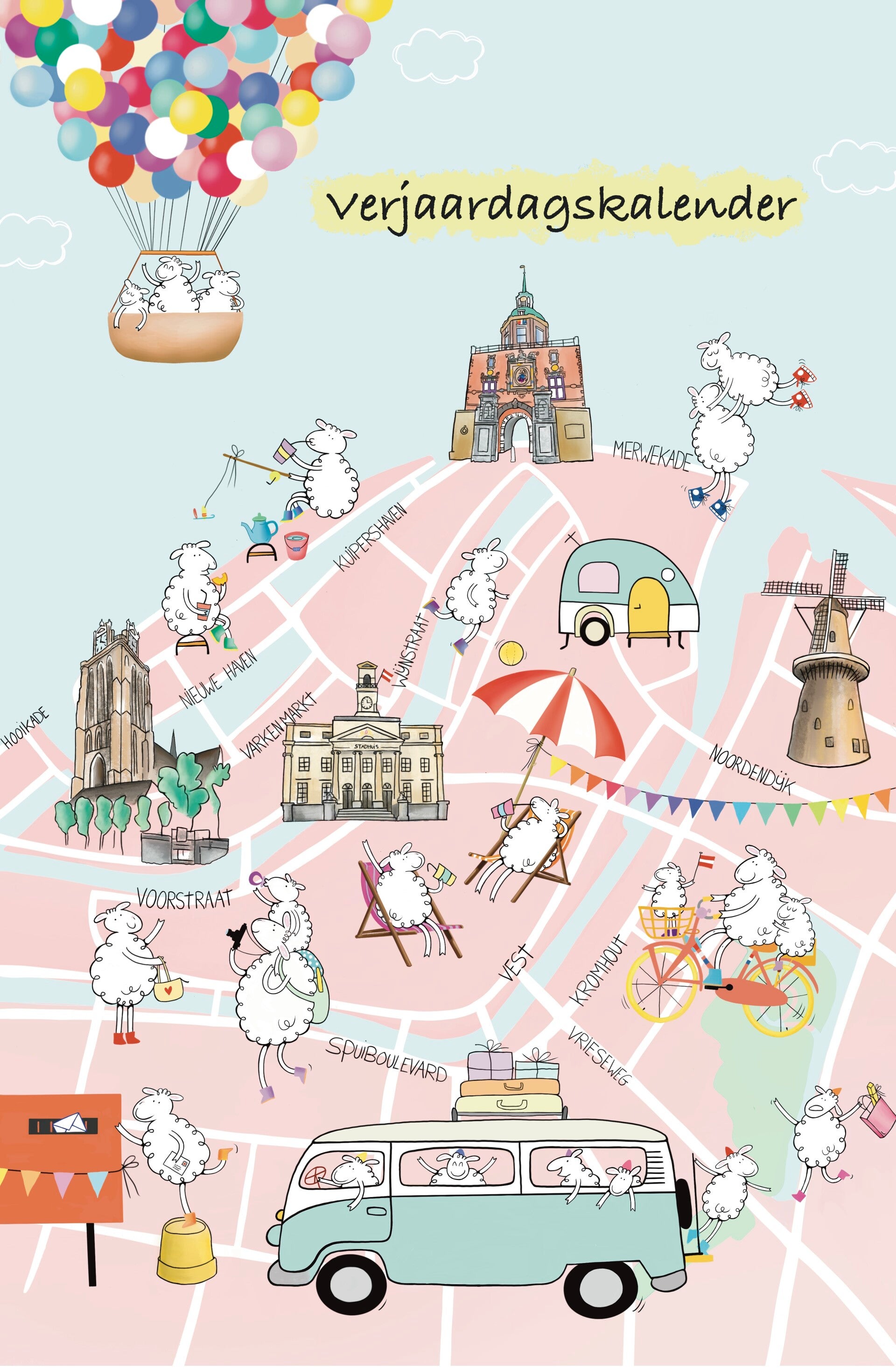 Verjaardagskalender van Dordrecht