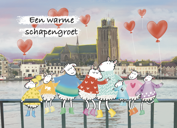 1. Schapen kaart Dordrecht