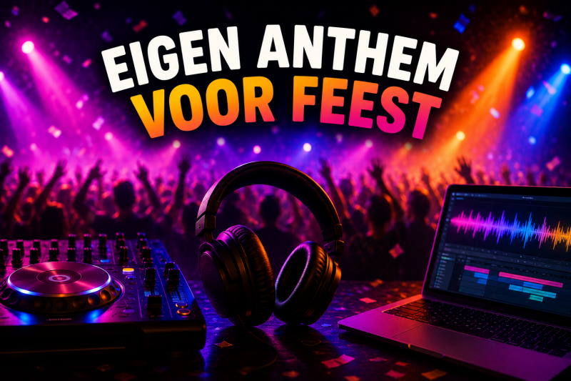Eigen anthem voor een groep 8-feest laten maken: hoe werkt dat?