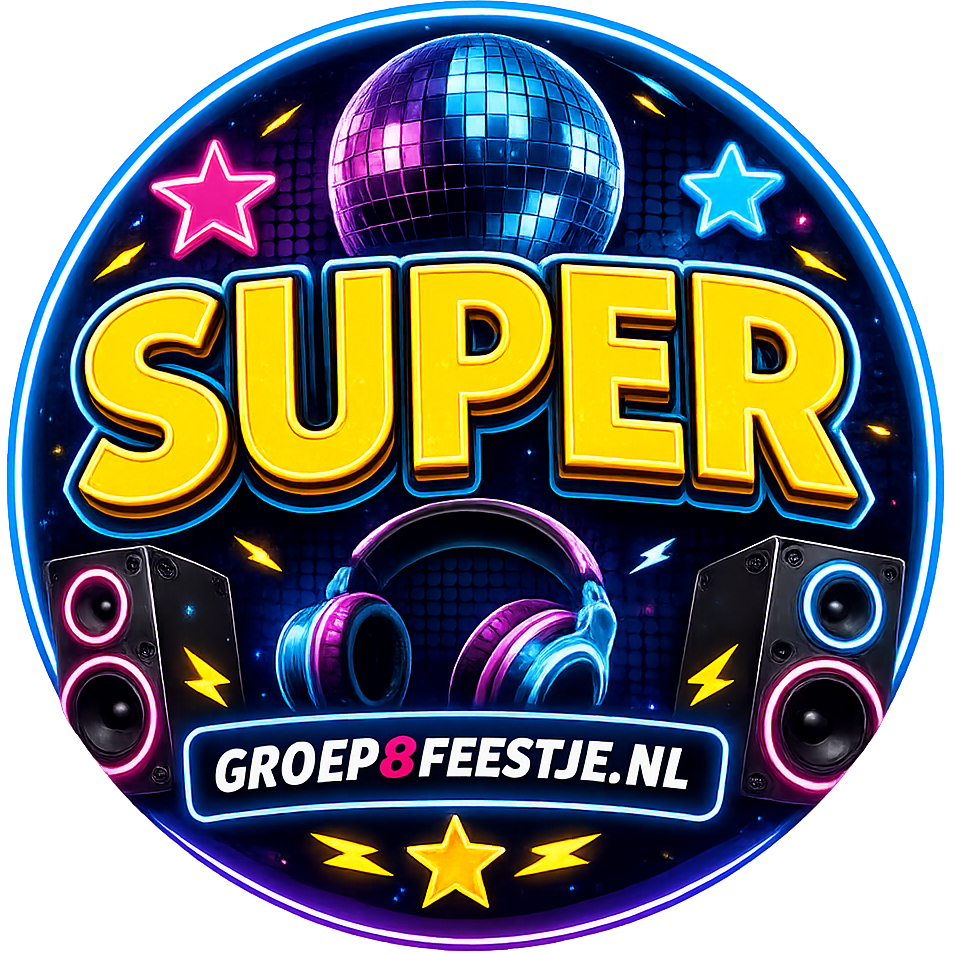 SUPER groep 8-feest pakket van Groep8feestje.nl
