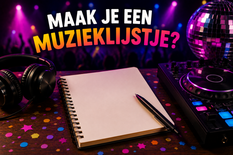 Maak je vooraf een muzieklijstje voor een groep 8-feest of groep 8-disco?