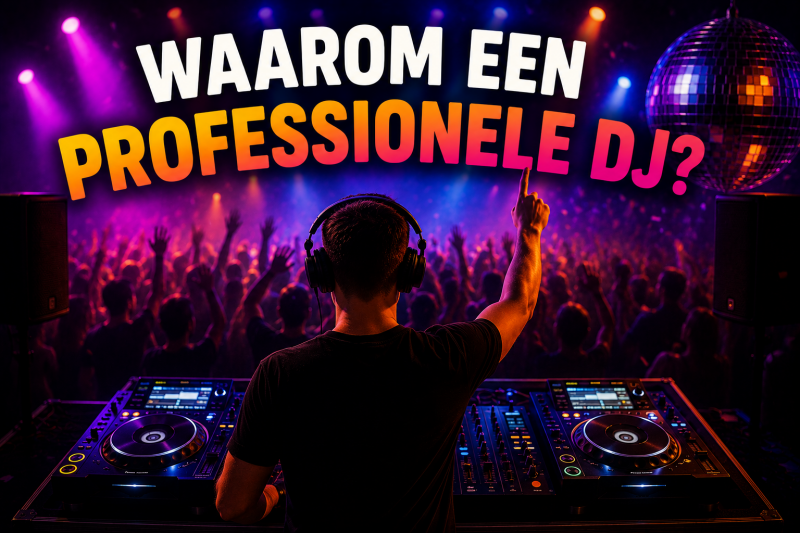 Waarom kiezen scholen voor een professionele DJ tijdens een groep 8-feest?