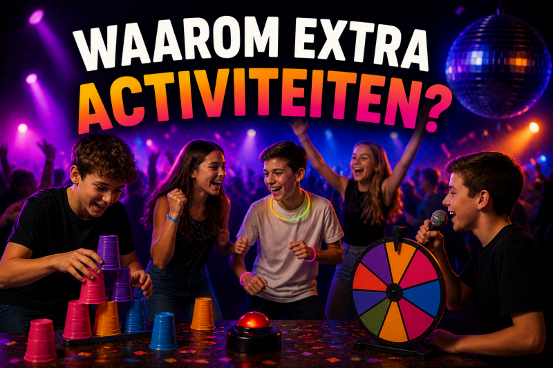 Waarom extra activiteiten een groep 8-feest leuker en interactiever maken