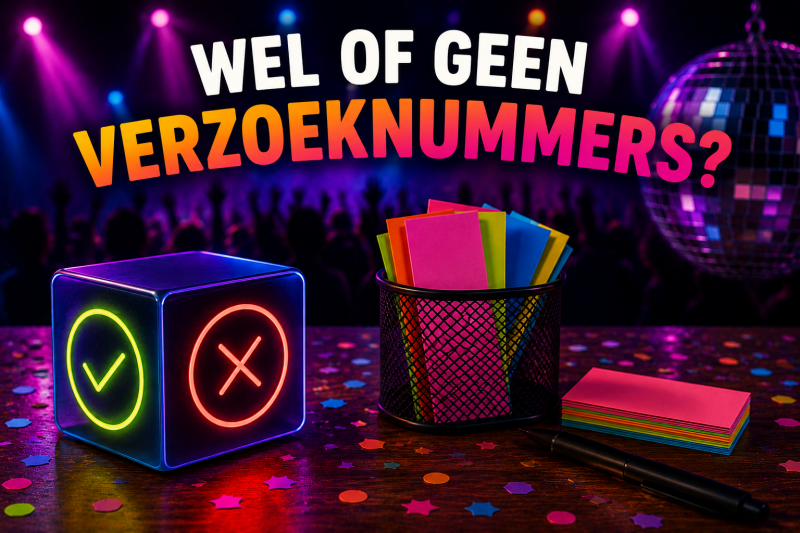Wel of geen verzoeknummers tijdens een groep 8-feest of groep 8-disco?