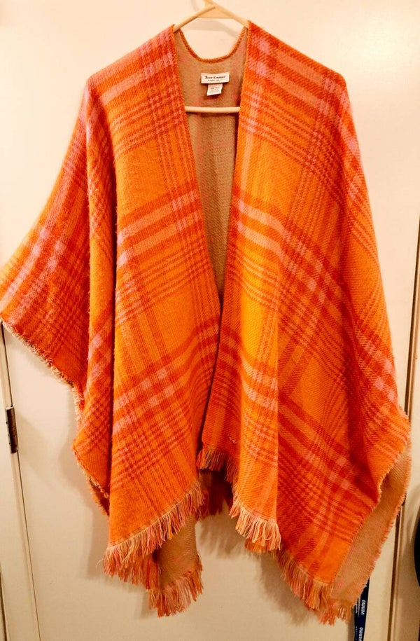 Juicy Couture Vintage Cardigan one size  Shawl Cape Scarf poncho