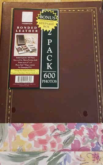 Thompson 2 Pack 100 page Photo Album (New)