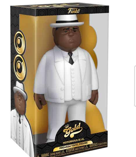 Notorious B.I.G.  12"   Premium Vinyl Gold Funko