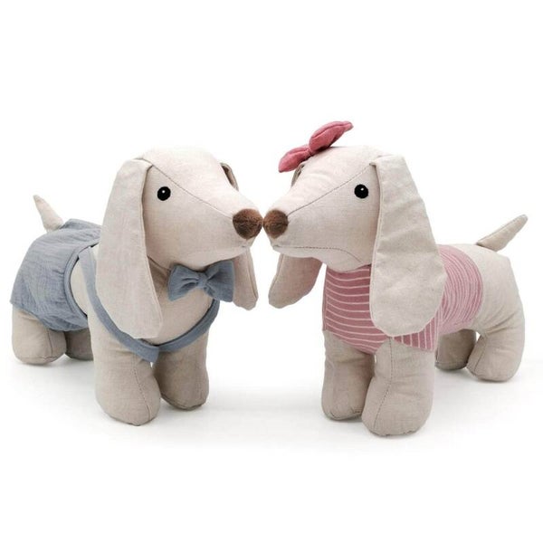 Mea Living - Schattige Stoffen Teckels