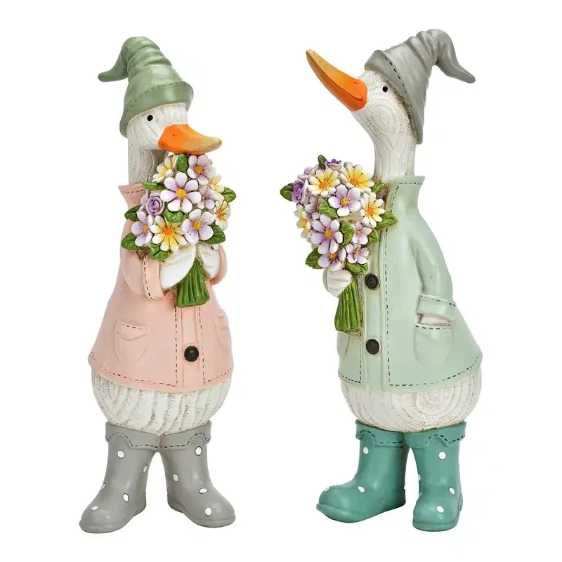 Würm - Ganzen met Bloemen