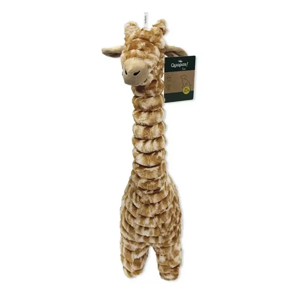 Quapas! XXL Giraffe Hondenknuffel met Pieper