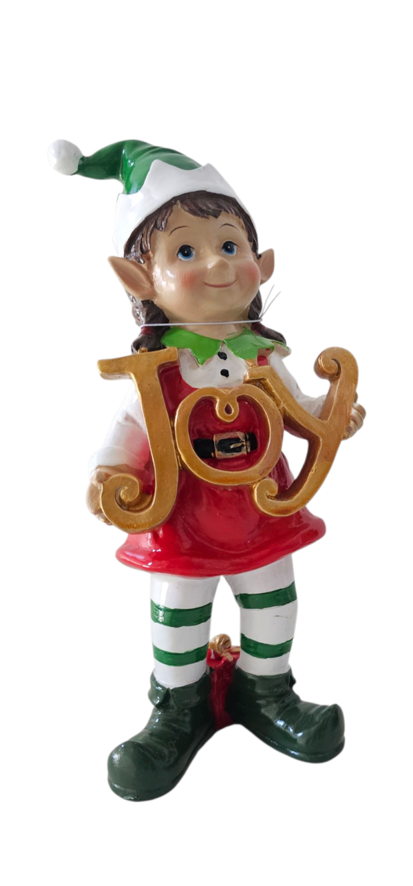 Evergreen Home Decoration- Vrolijke Kerstelfje JOY