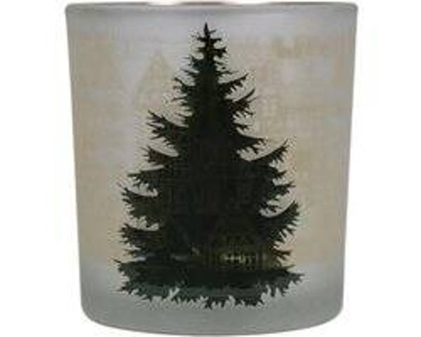 Mars & More - Windlicht Dennenboom met Huisjes