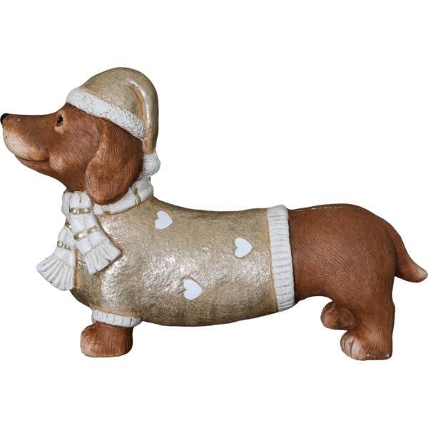 Exner - Vrolijke Kerstteckel in Winteroutfit