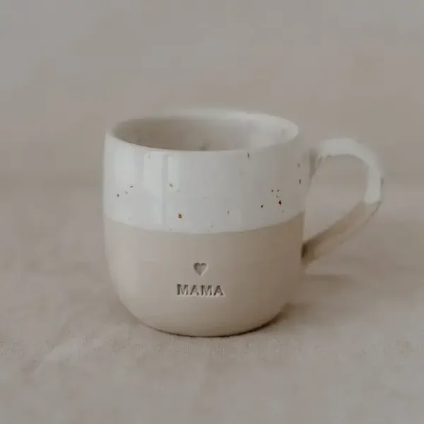 Eulenschnitt - Mama cappuccinokop Handgemaakte mok voor koffieliefhebbende moeders