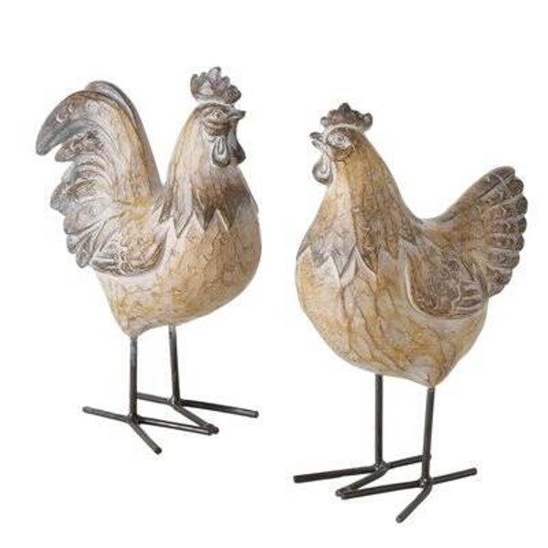 Boltze Home - Kip en Haan – Landelijke Decoratie in Bruin