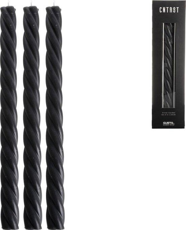 Swirl Kaarsen - Set Gusta