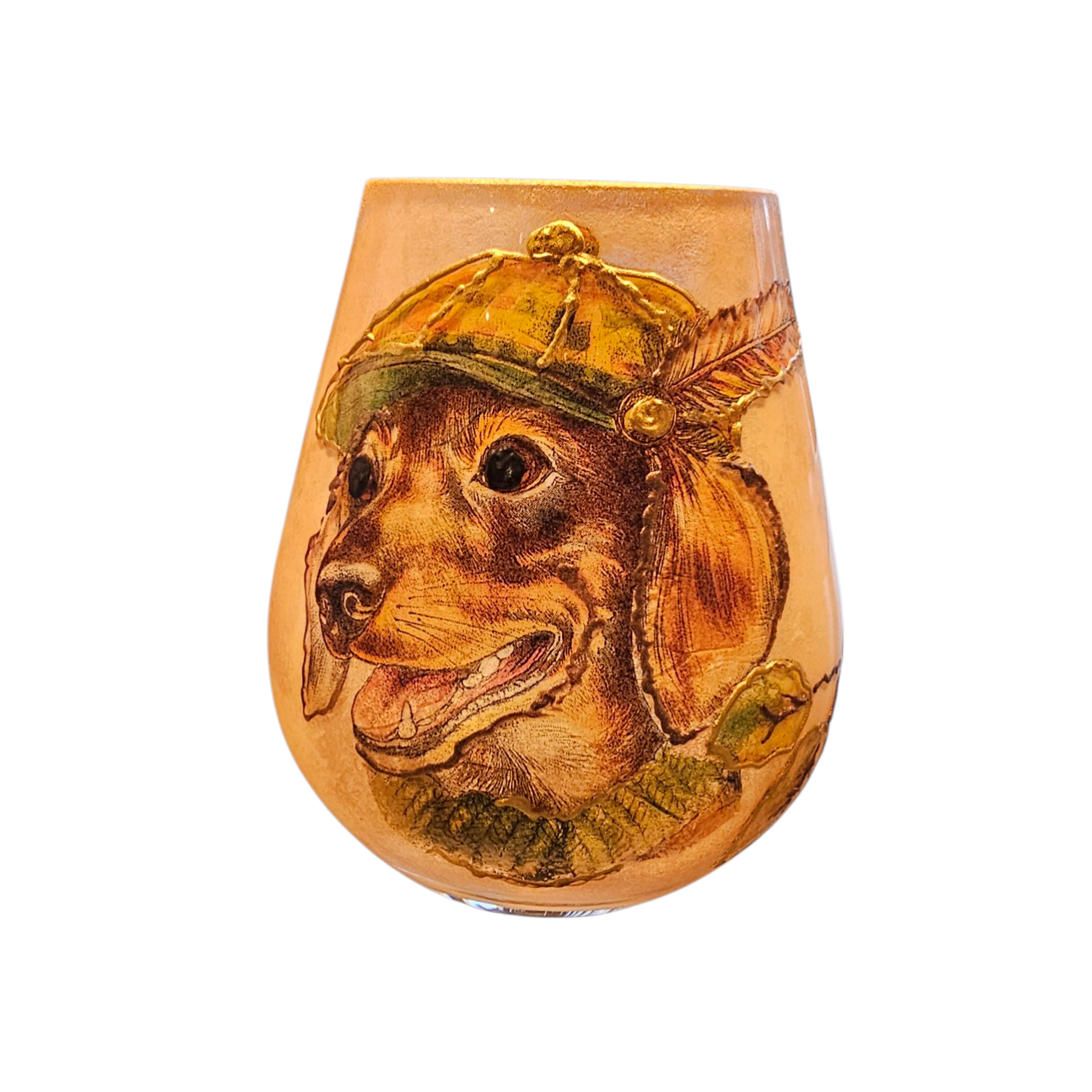 Handmade Teckel Windlicht – Exclusief bij The Cosy Corner